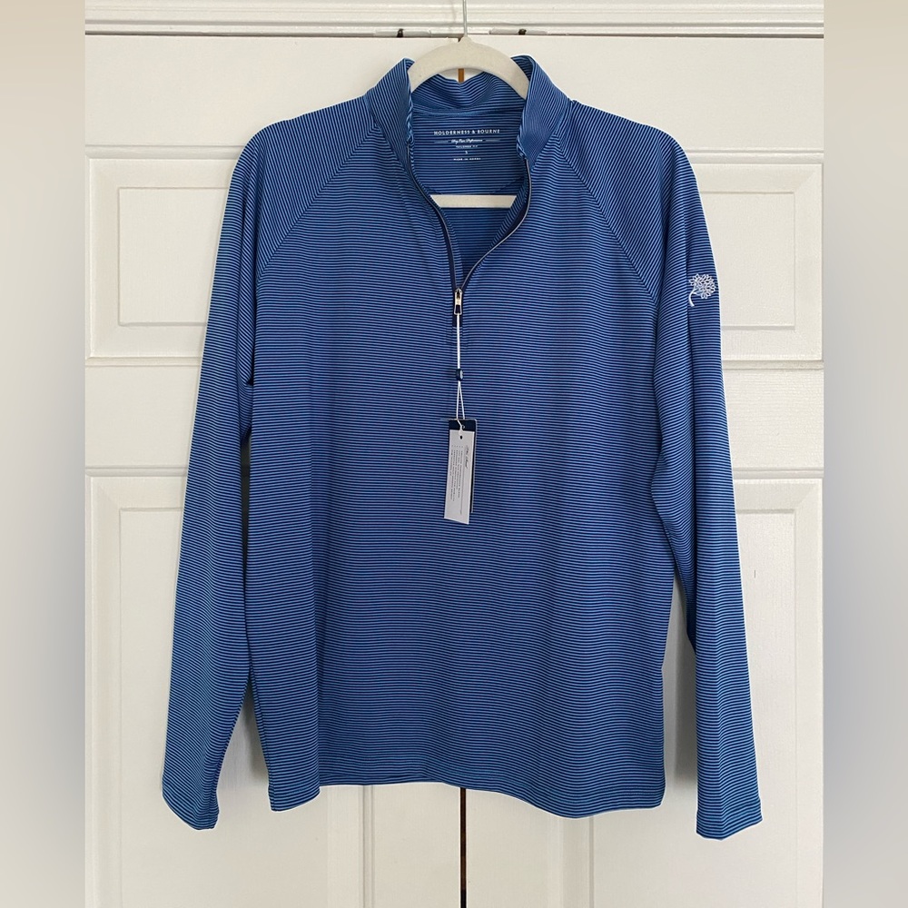 Men’s Small golf quarter zip NWT Holderness & Bourne